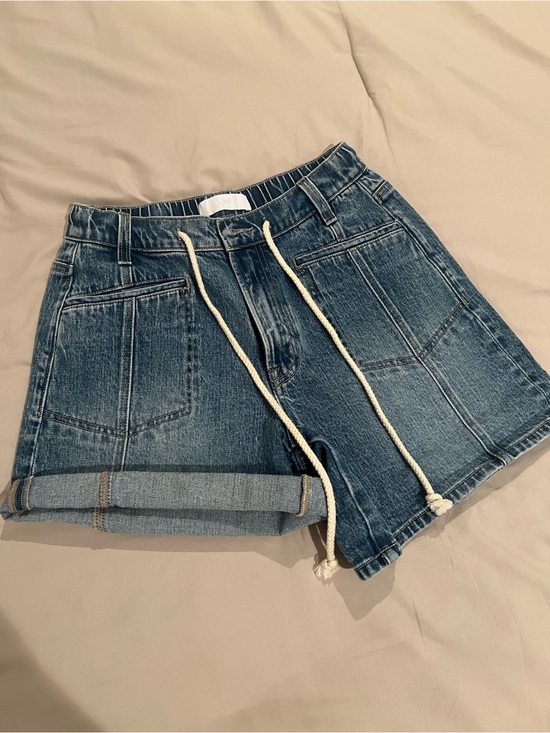 Vervet Pants - Vervet Denim Drawstring Women’s Shorts, size S